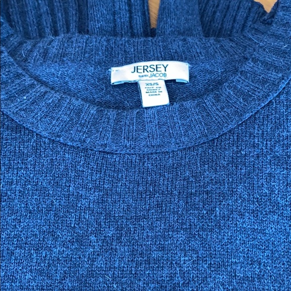 Blue Poncho - Picture 3 of 5